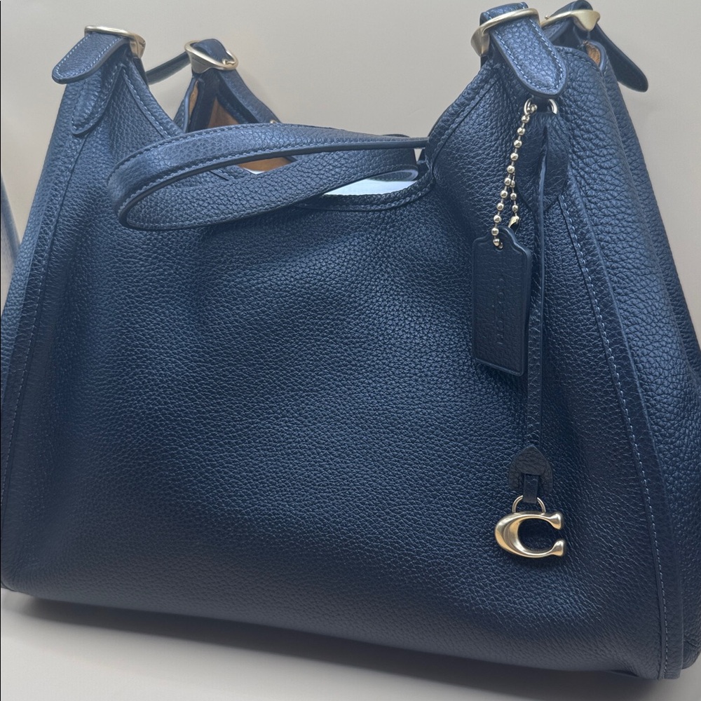 Coach Bella Black Leather Shoulder Bag - Picture 8 of 8